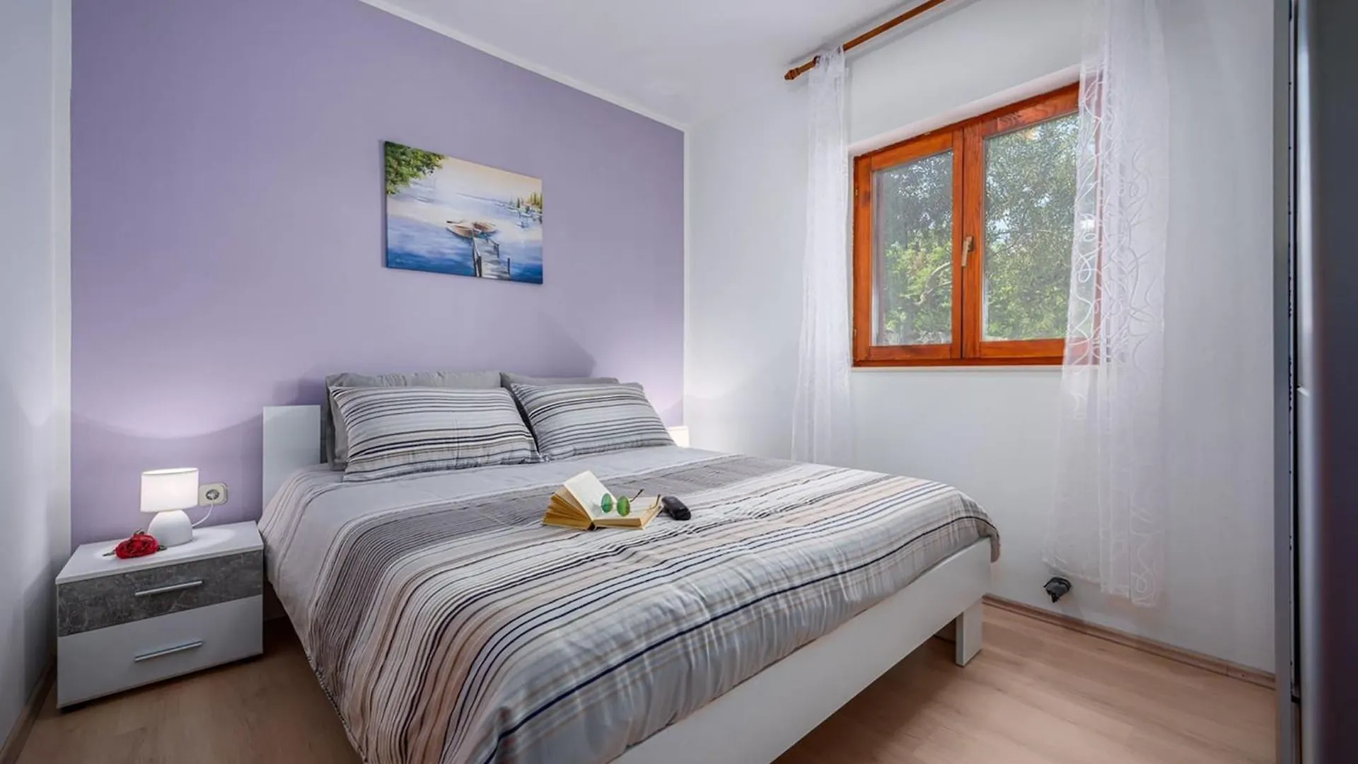 Apartmán Serene Summer Oasis - Pool, Jacuzzi, Sauna, Sea View - Lara Drenje  Chorvatsko