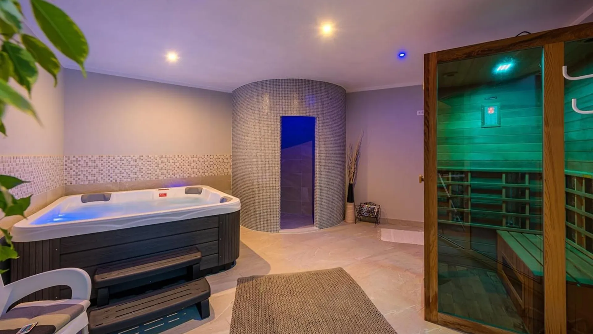 Appartement Serene Summer Oasis - Pool, Jacuzzi, Sauna, Sea View - Lara Drenje