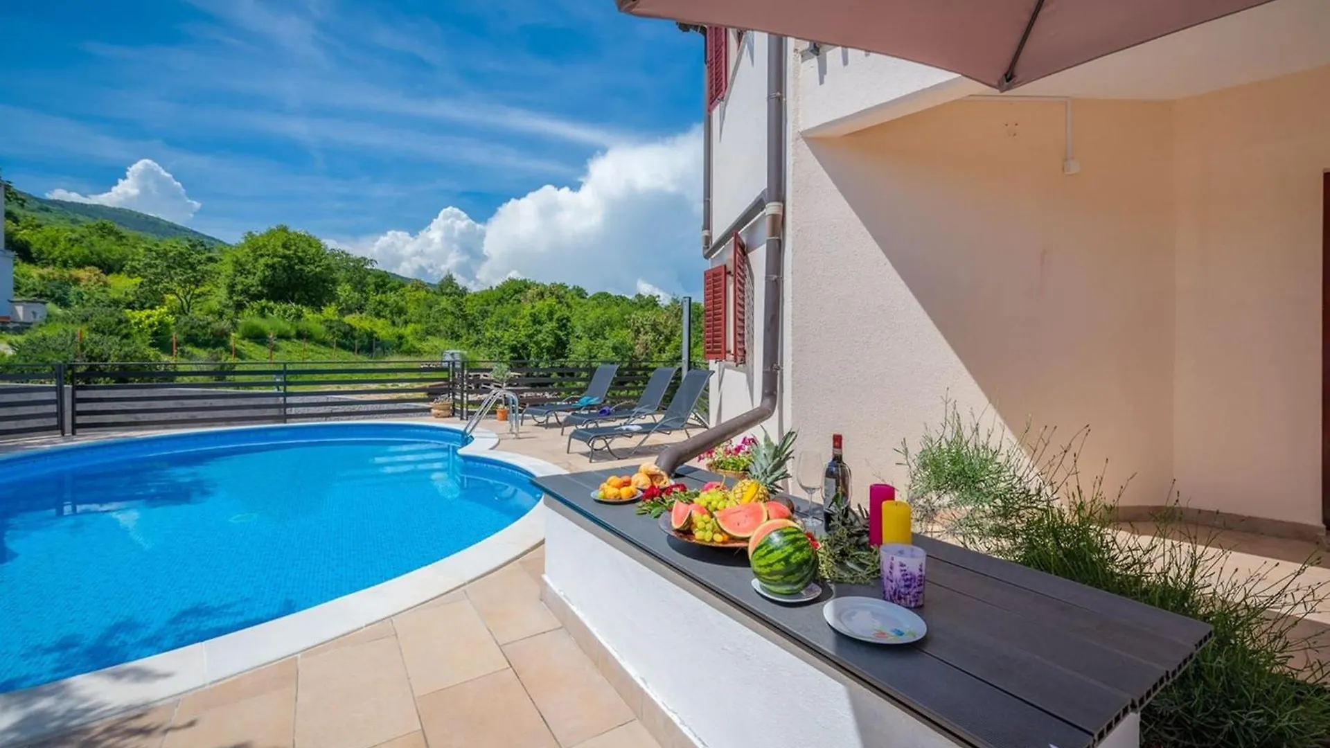 Serene Summer Oasis - Pool, Jacuzzi, Sauna, Sea View - Lara Drenje  Appartement
